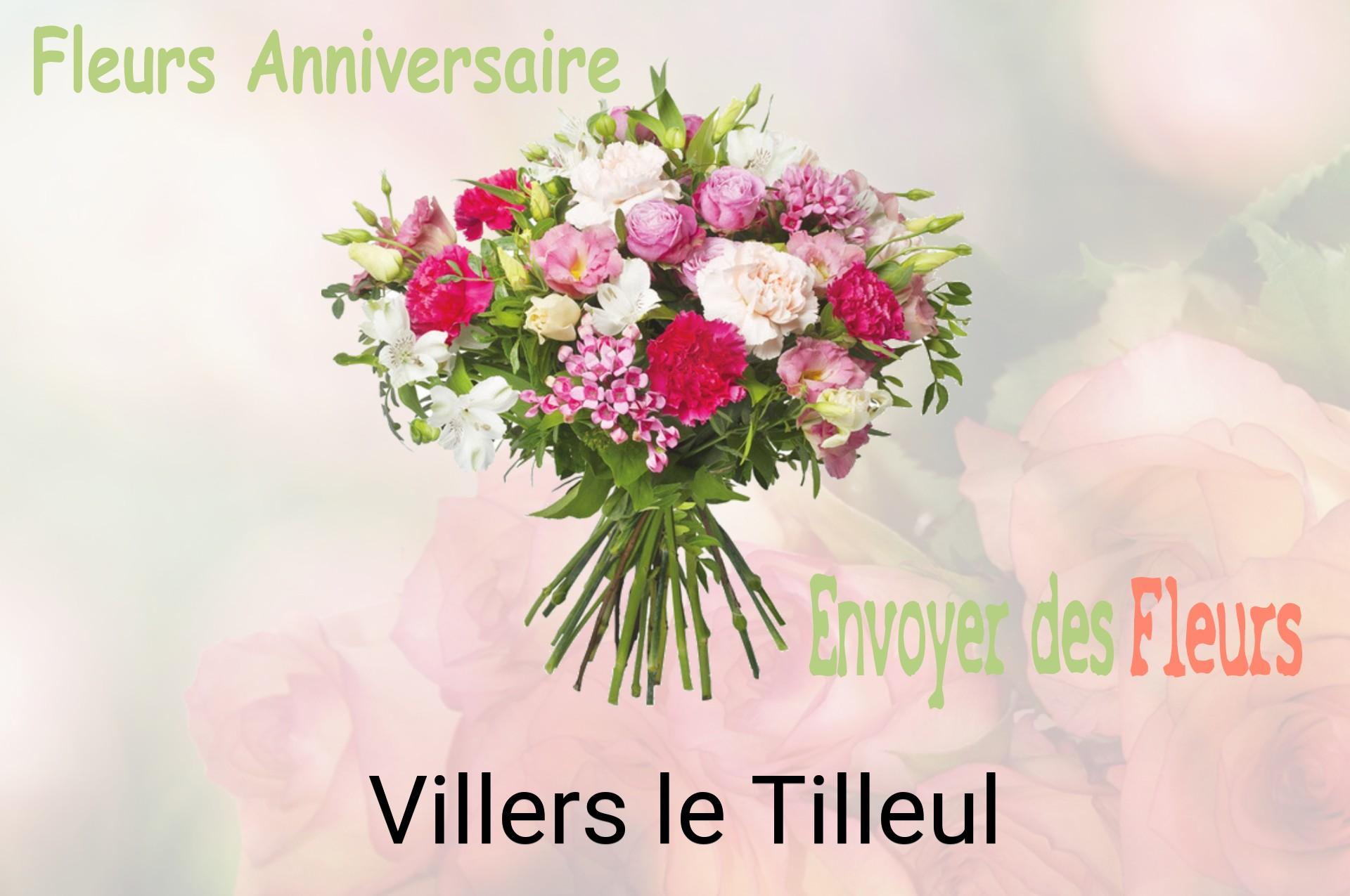 Bouquet de fleurs d’anniversaire livré à Villers-le-Tilleul