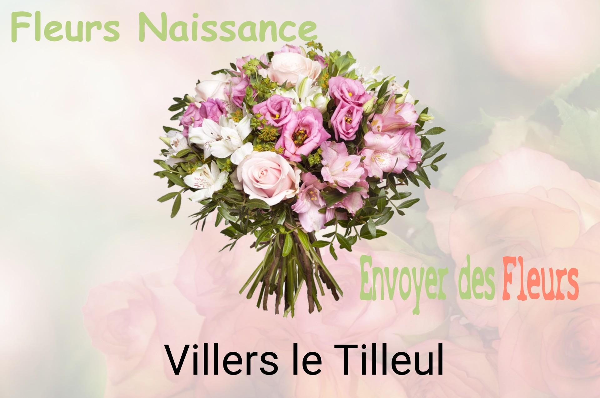 Bouquet de fleurs de naissance livré à Villers-le-Tilleul