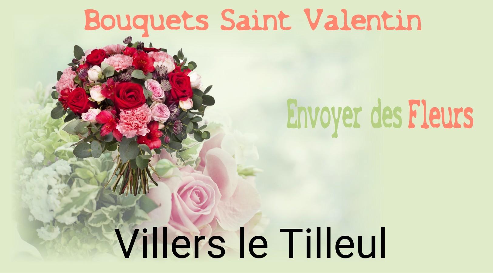 Roses de Saint-Valentin livrées à Villers-le-Tilleul